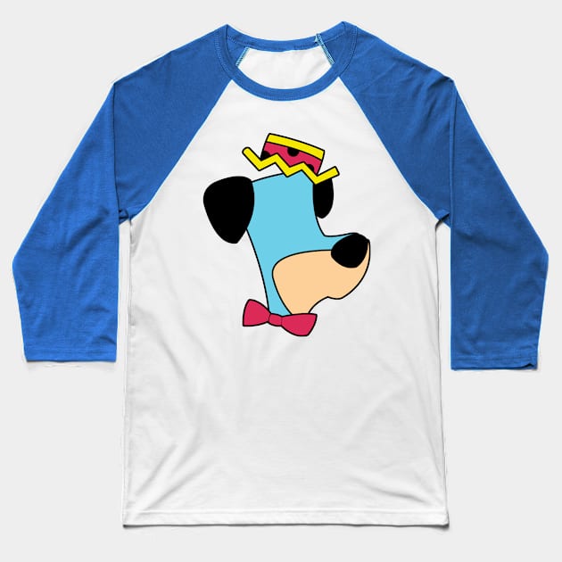 Huckleberry Hound Minimalist Baseball T-Shirt by LuisP96
